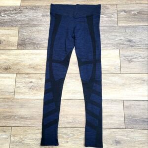 Nux Rochester leggings black and dark navy blue xs